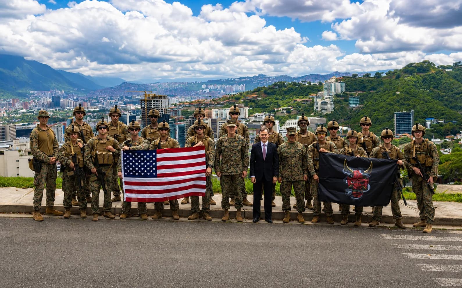 Marines En Caracas Y El Silencio Del Chavismo